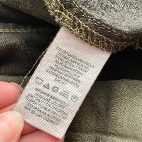 Free People Green Skinny Jeans Sz 31 - Picture 9 of 11